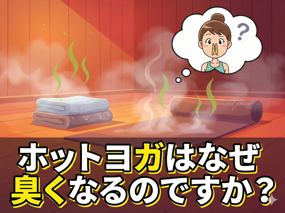ホットヨガはなぜ臭くなるのですか？