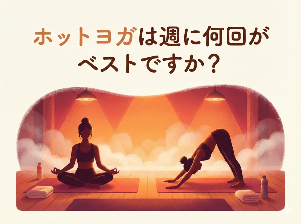 ホットヨガは週に何回がベストですか？