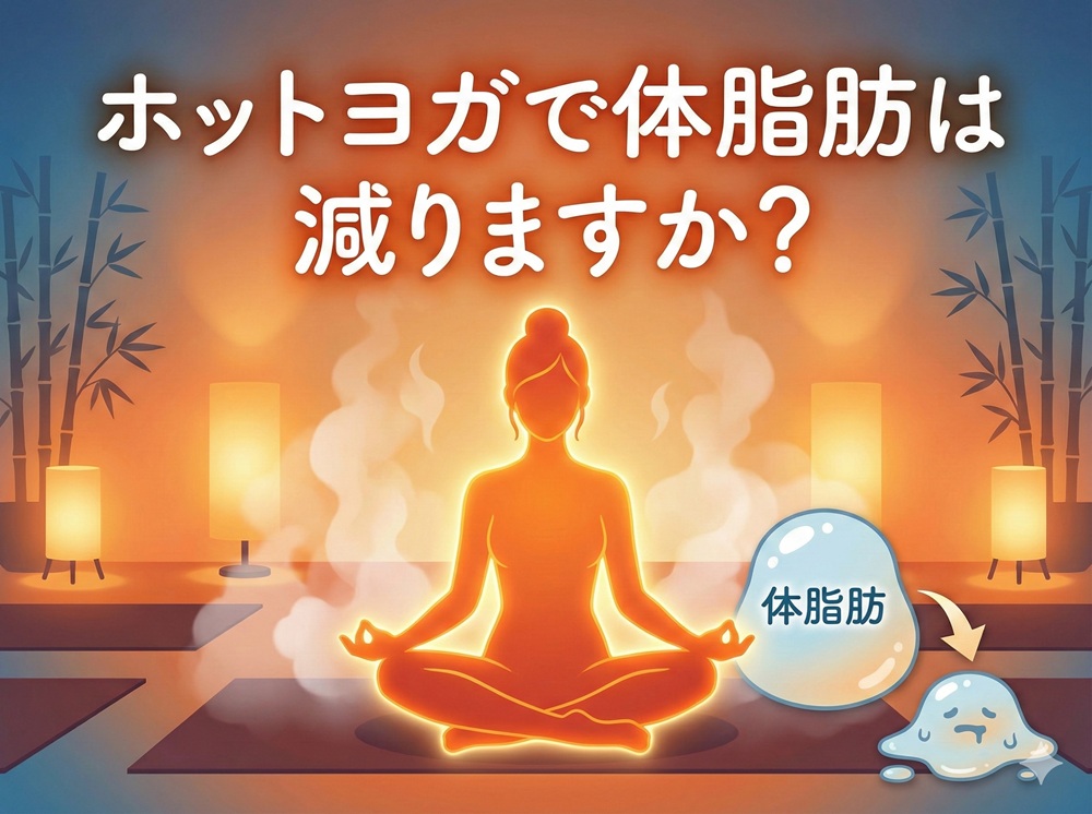 ホットヨガで体脂肪は減りますか？