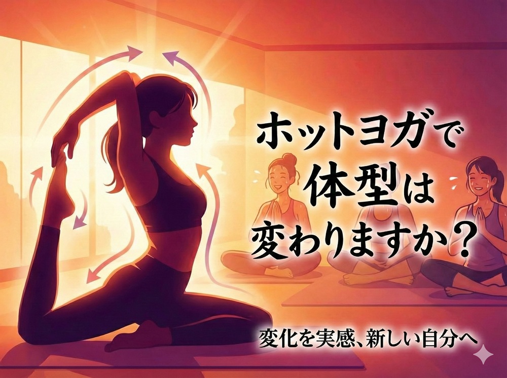 ホットヨガで体型は変わりますか？