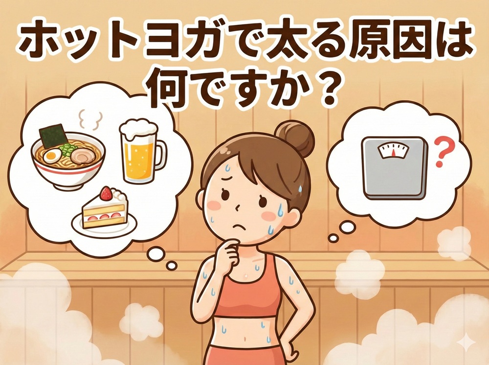 ホットヨガで太る原因は何ですか？
