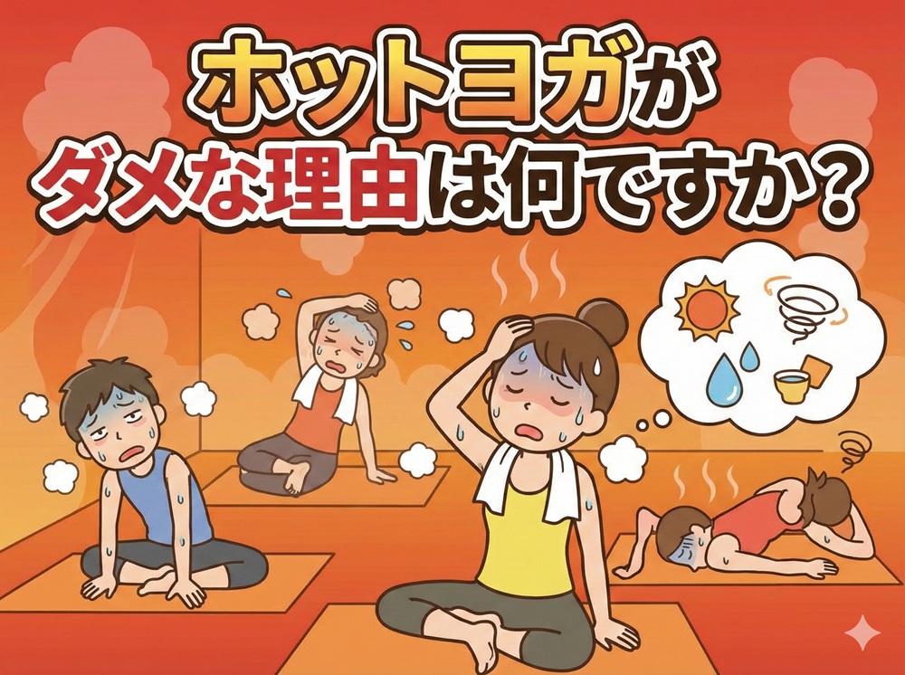 ホットヨガがダメな理由は何ですか？