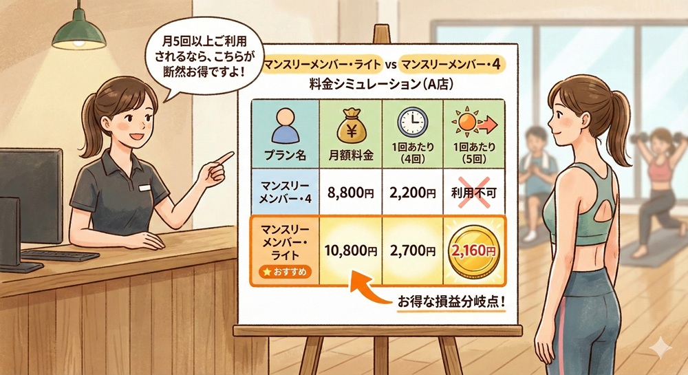 ラバで一番安いコースは？