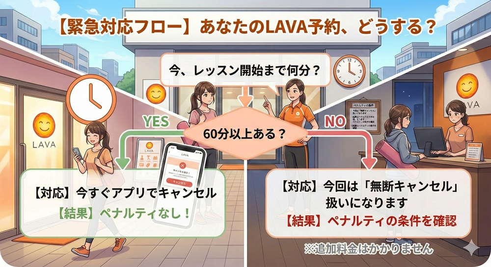 ラバは予約なしでも大丈夫？