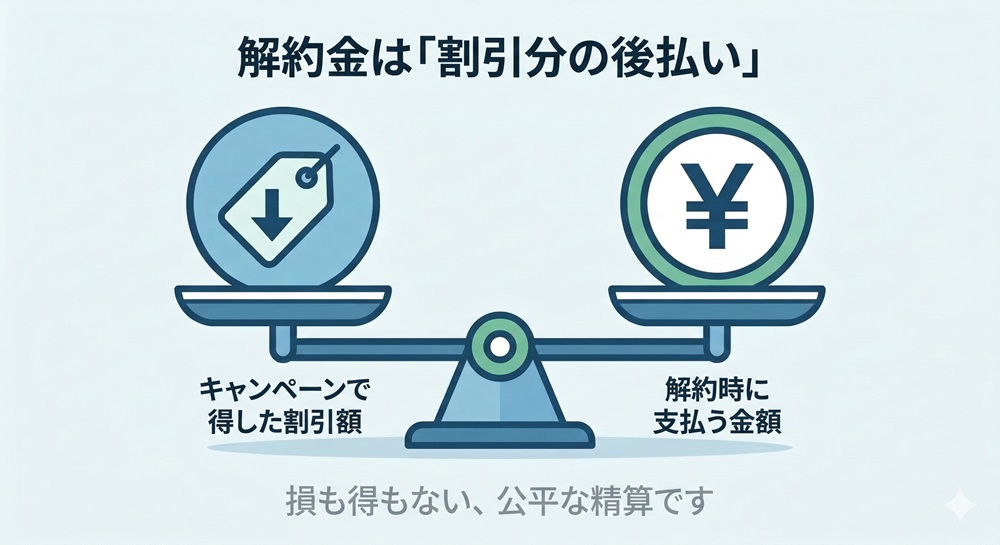 ロイブの解約違約金はいくらですか？
