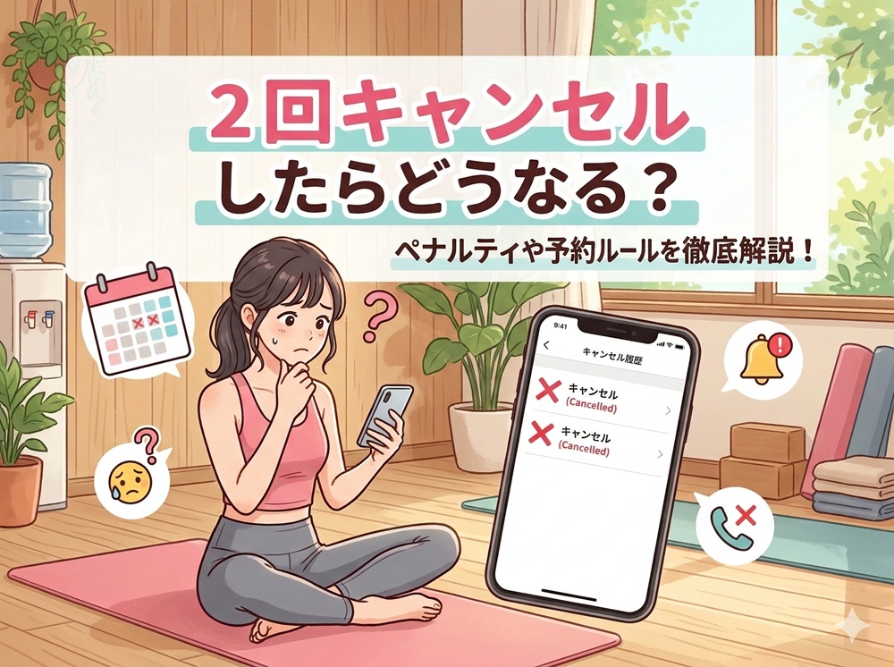 ロイブで2回キャンセルしたらどうなる？