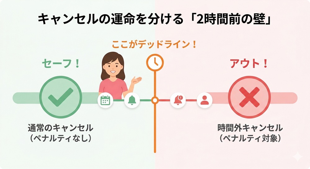 ロイブで2回キャンセルしたらどうなる？