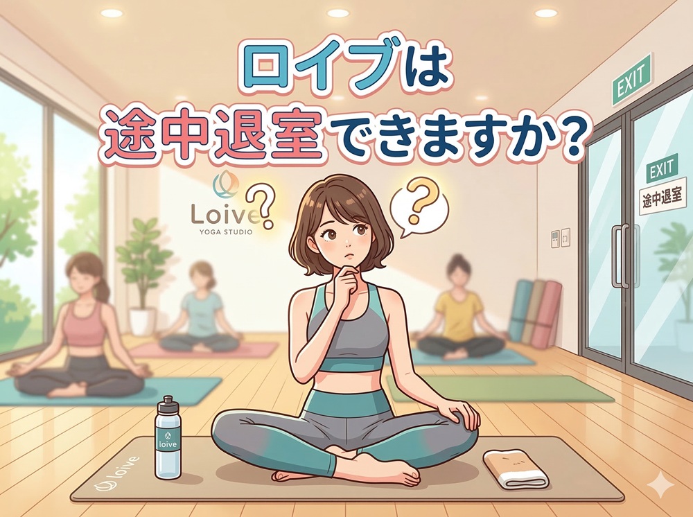 ロイブは途中退室できますか？