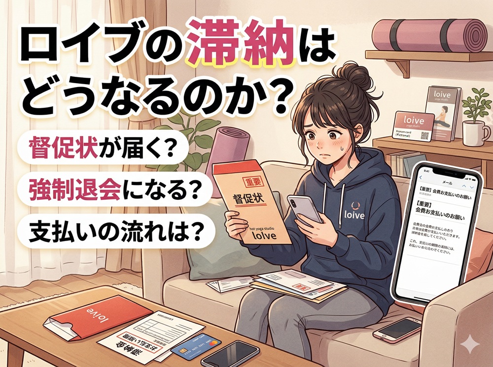 ロイブの滞納はどうなるのか？