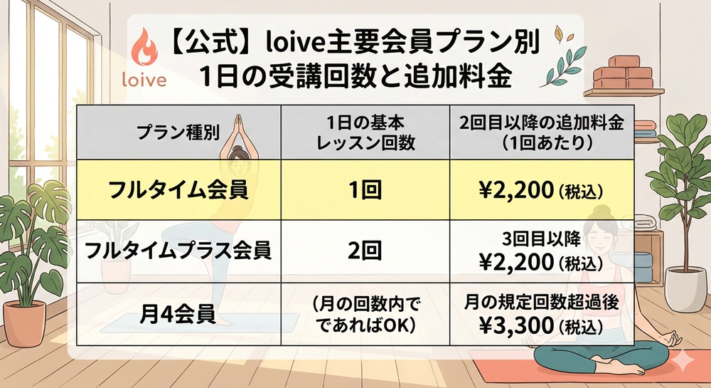 ロイブは1日何回まで受けられますか？