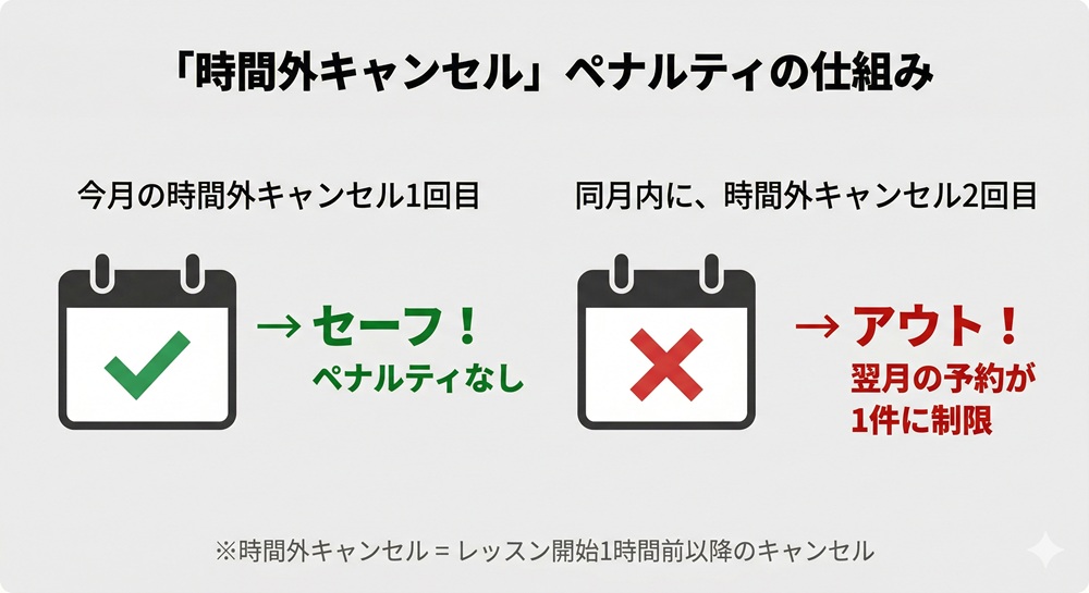 ロイブの直前キャンセルはできますか?