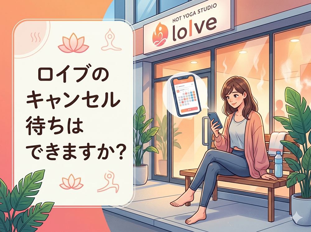 ロイブのキャンセル待ちはできますか？