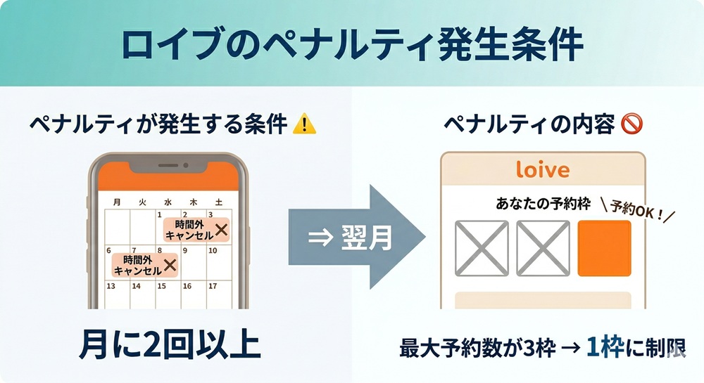 ロイブのキャンセル待ちはできますか?