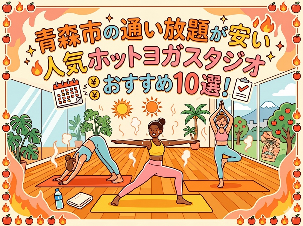 青森市 青森県 ホットヨガスタジオ おすすめ 安い