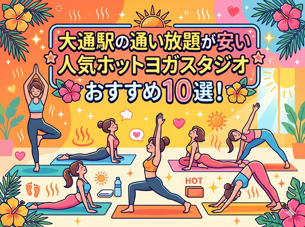 大通駅 北海道札幌市中央区 ホットヨガスタジオ おすすめ 安い