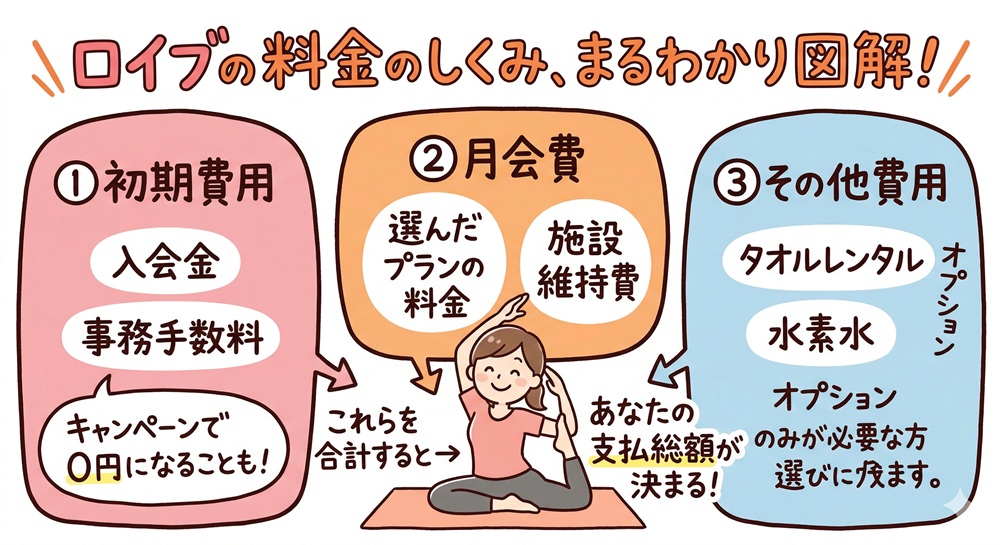 ロイブの入会金はいくらですか？