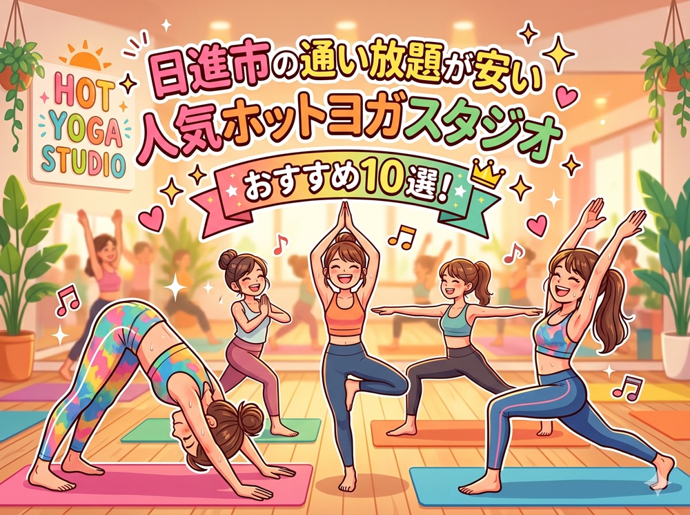 日進市 愛知県 ホットヨガスタジオ おすすめ 安い