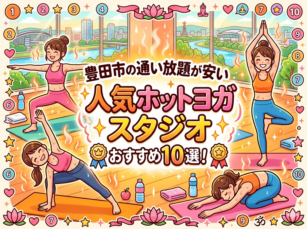 豊田市 愛知県 ホットヨガスタジオ おすすめ 安い