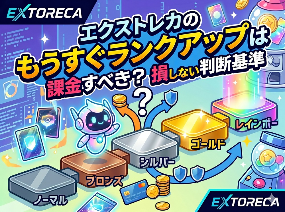 エクストレカ もうすぐランクアップ