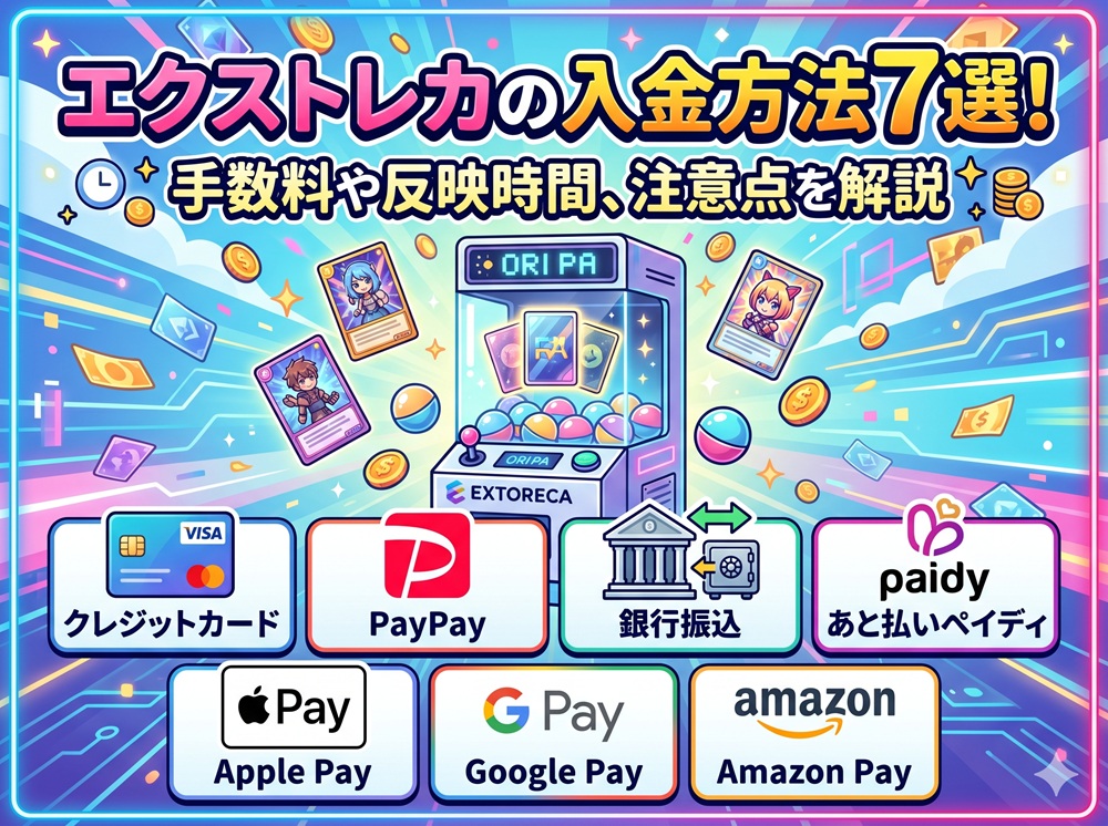 エクストレカ 入金方法