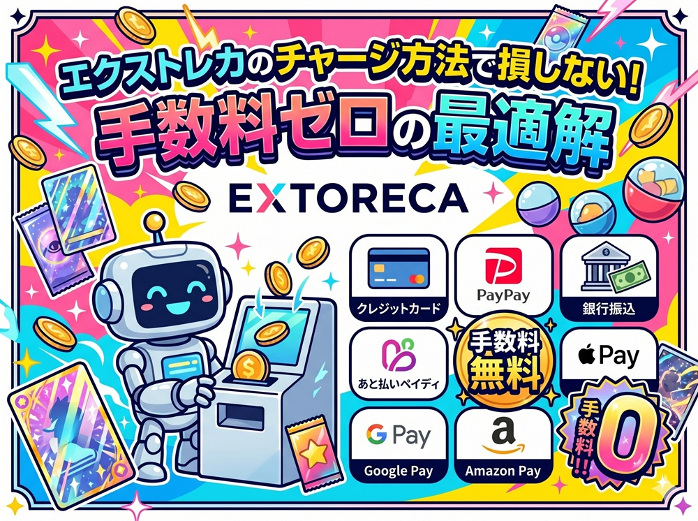 エクストレカ チャージ方法