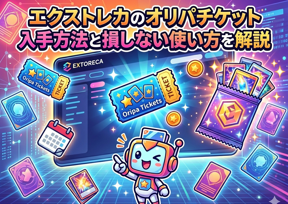 エクストレカ オリパチケット 入手方法
