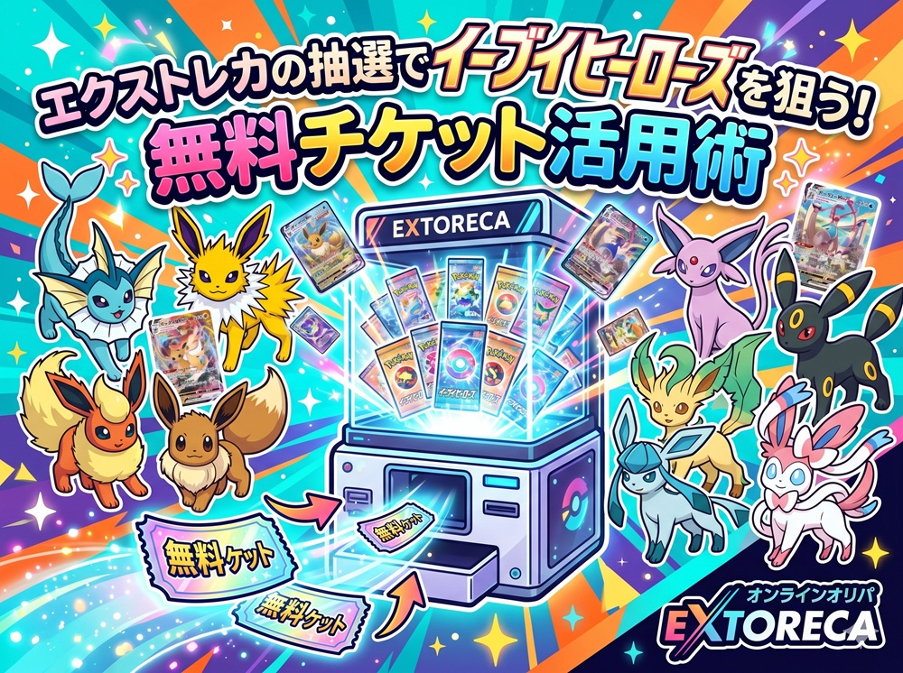 エクストレカ イーブイヒーローズ 抽選
