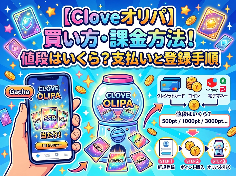 clove オリパ 買い方