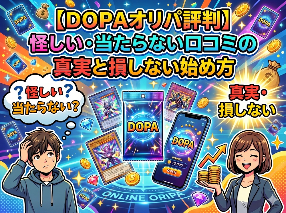 dopa オリパ 口コミ