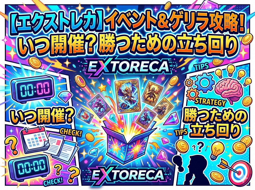 エクストレカ ゲリラ イベント
