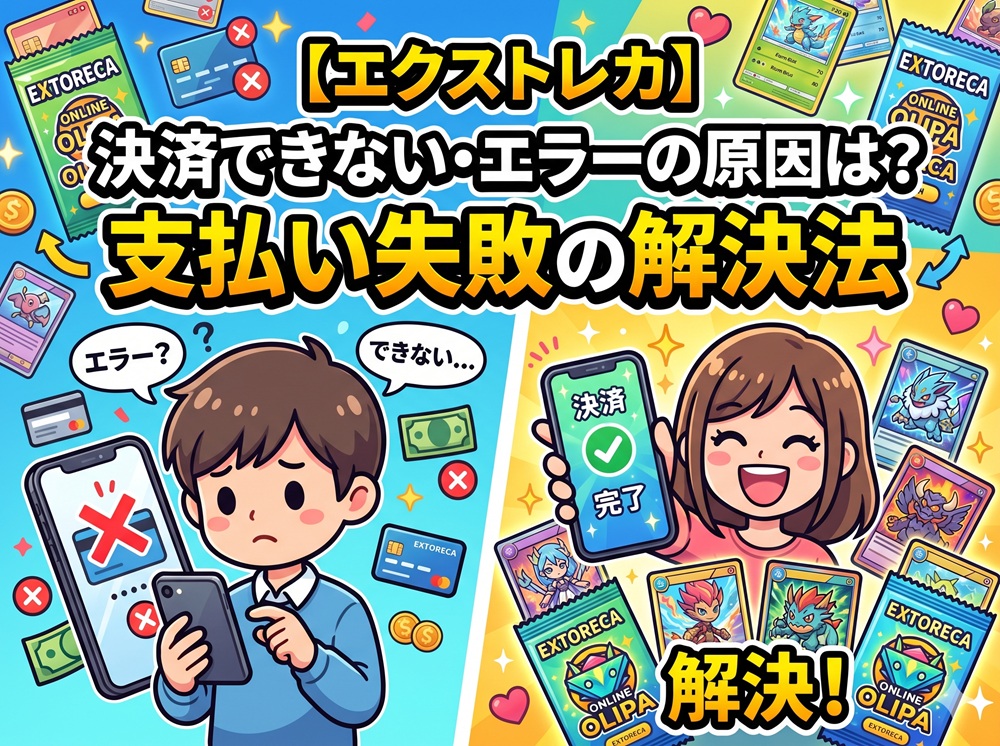 エクストレカ 決済できない