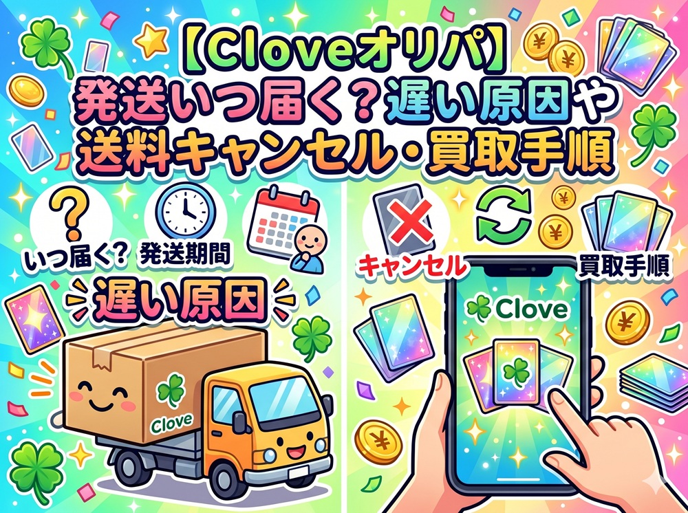clove オリパ 発送