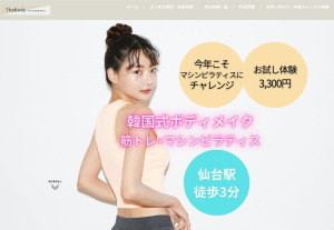 仙台市 宮城県 プライベートレッスン ピラティススタジオ 安い おすすめ 体験レッスン 比較 口コミ 男性