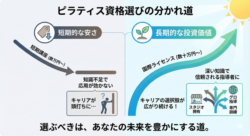 ピラティス資格 どこがいい