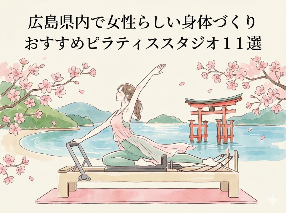 広島県 女性らしい身体づくり ピラティス おすすめ