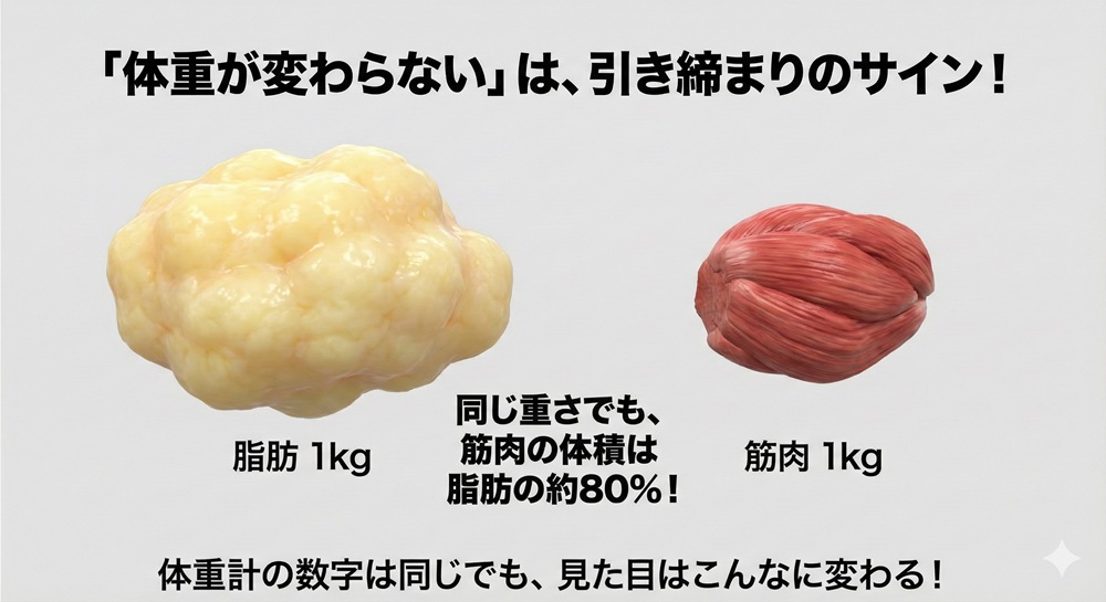 マシンピラティスで体重が減らないのはなぜ？