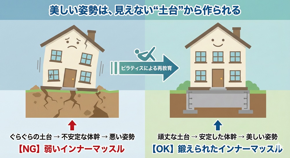 ピラティスを3ヶ月続けるとどんな効果があるの？