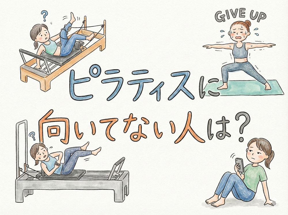 ピラティスに向いてない人は？