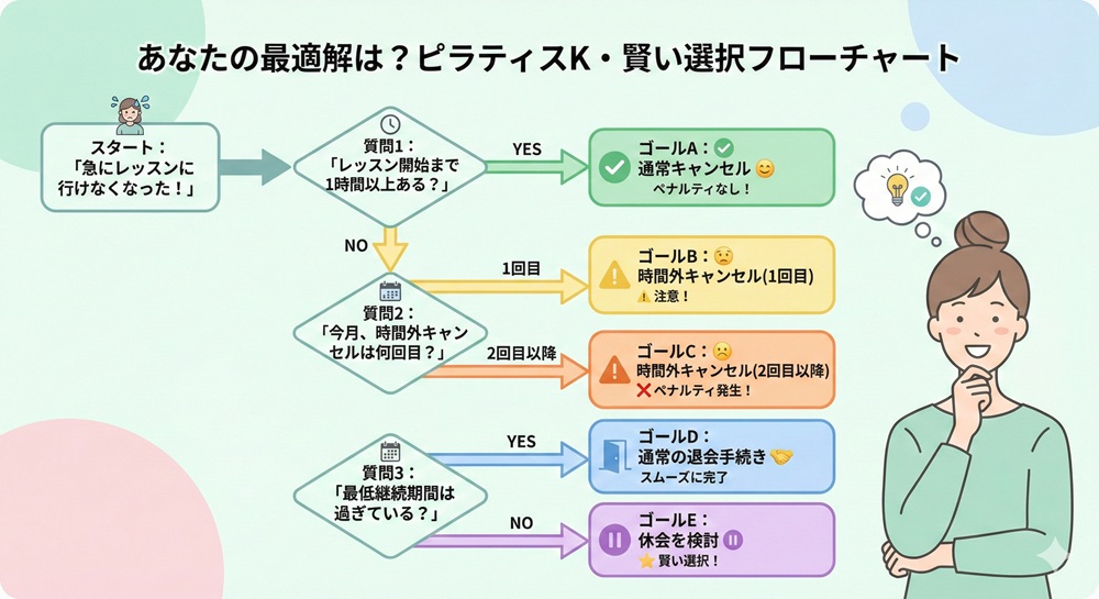 ピラティスKのペナルティは？