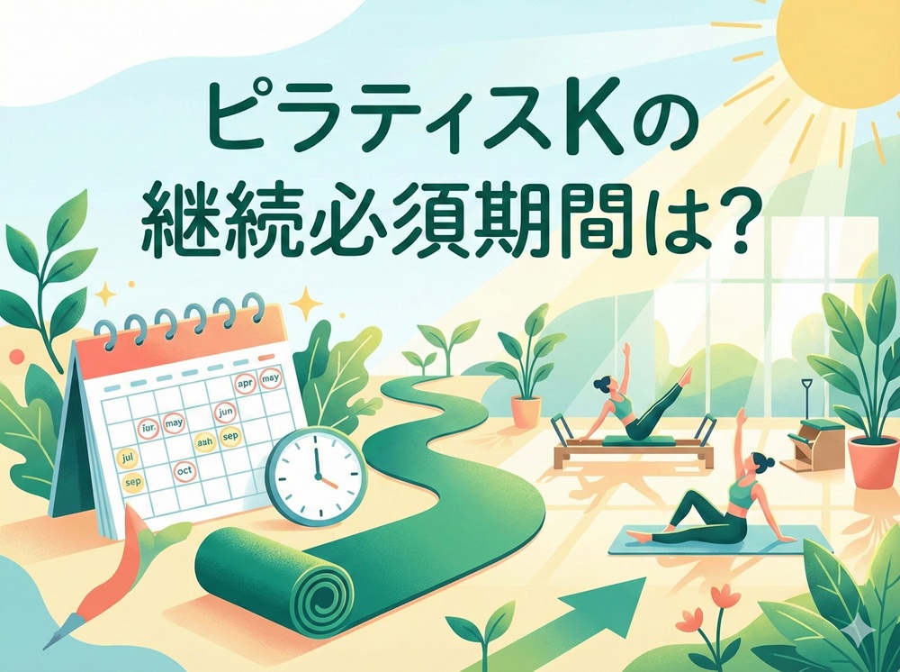 ピラティスKの継続必須期間は？