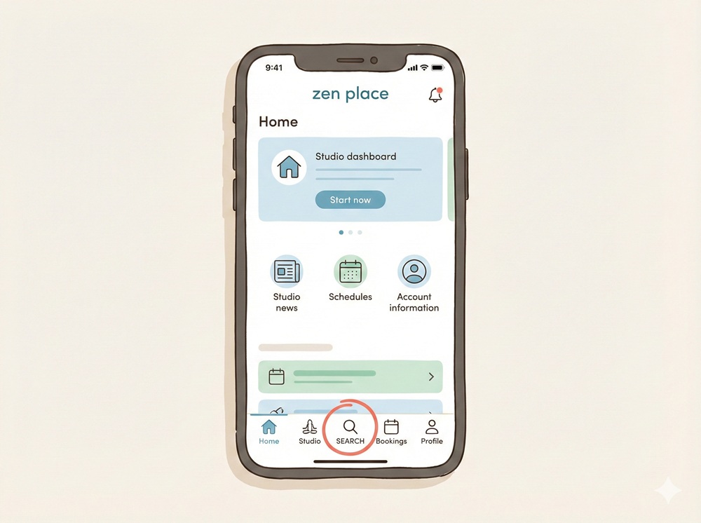 ゼンプレイスのレッスン予約はどうやってする？