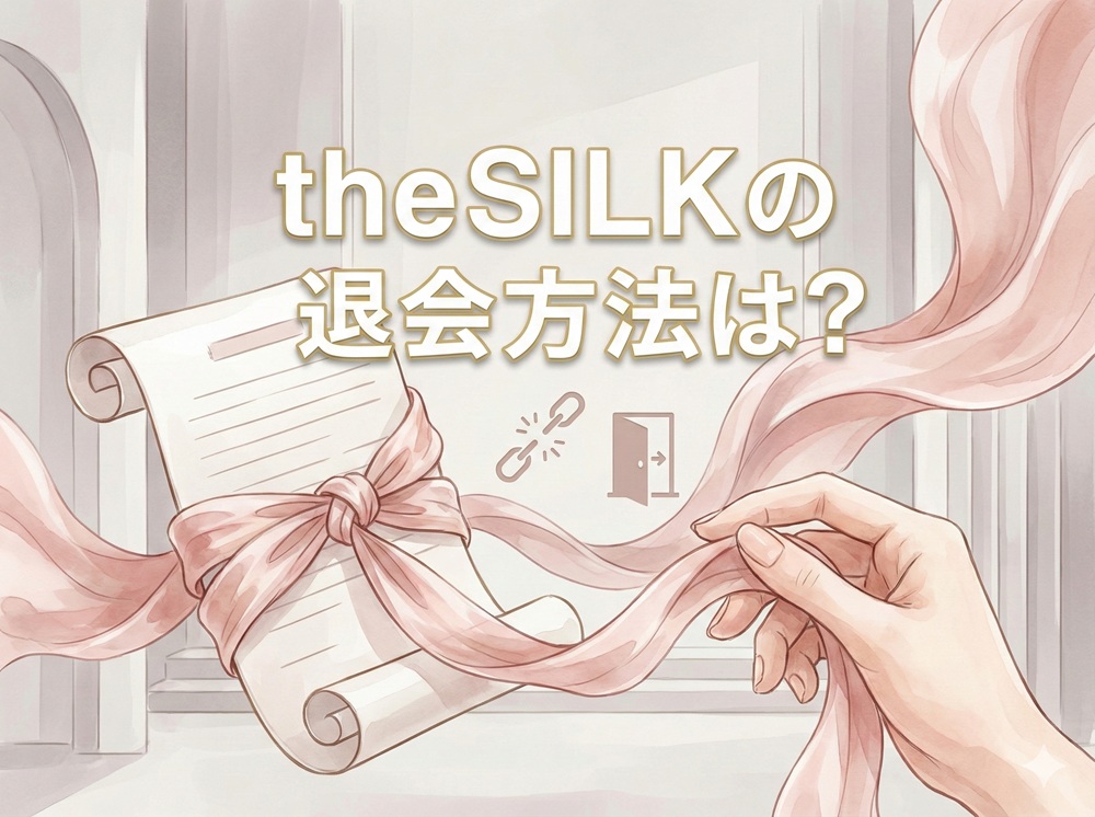 The Silkの退会方法は？