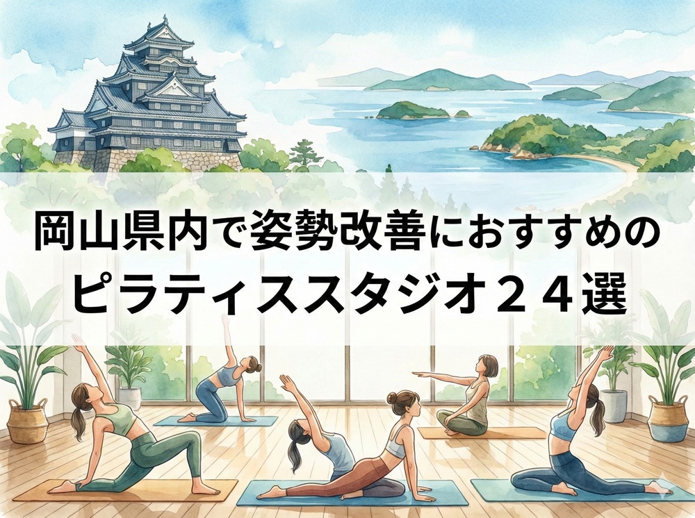 岡山県 姿勢改善 ピラティス おすすめ