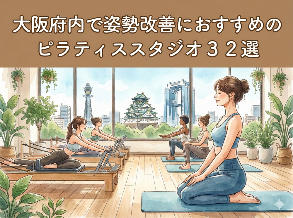 大阪府 姿勢改善 ピラティス おすすめ