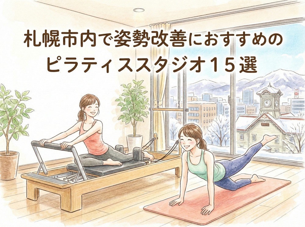 札幌市 北海道 姿勢改善 ピラティス おすすめ