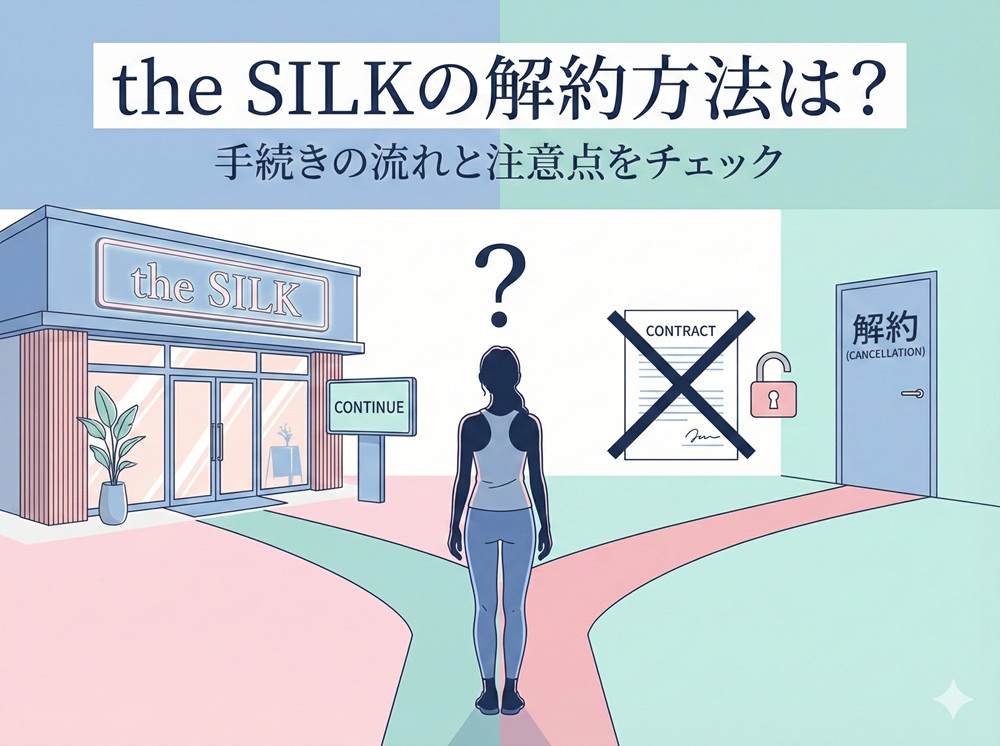 ザシルクの解約方法は？