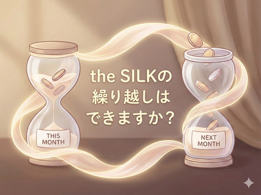 ザシルクの繰り越しはできますか？