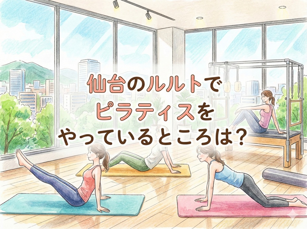仙台のルルトでピラティスをやっているところは？