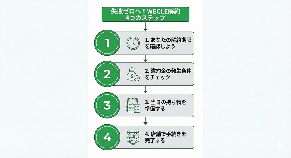 ウィークルの解約方法は？