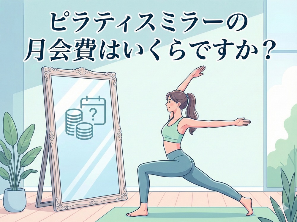 Pilates Mirrorの月会費はいくらですか？